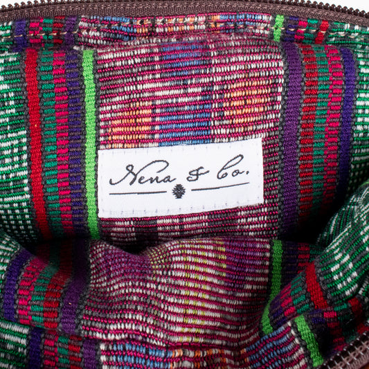 WANDER CROSSBODY SET - OOAK HUIPIL - HONEY - NO. 201181