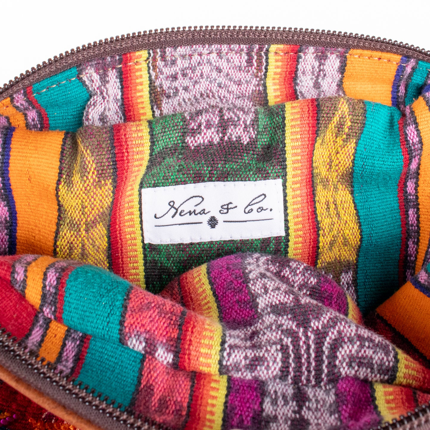 WANDER CROSSBODY SET - OOAK HUIPIL - HONEY - NO. 201182