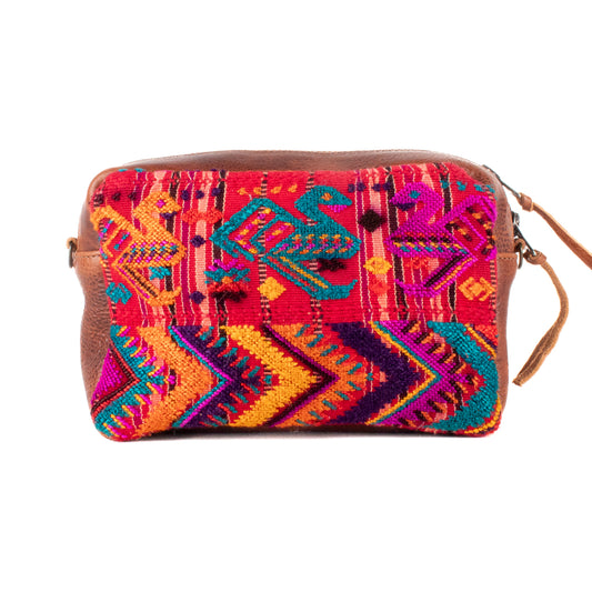 WANDER CROSSBODY SET - OOAK HUIPIL - HONEY - NO. 201182