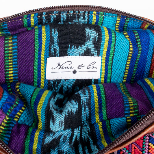 WANDER CROSSBODY SET - OOAK HUIPIL - HONEY - NO. 201183