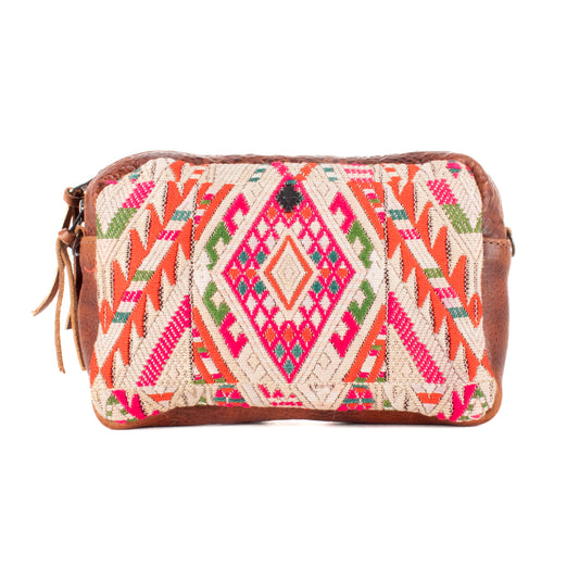 WANDER CROSSBODY SET - OOAK HUIPIL - HONEY - NO. 201184