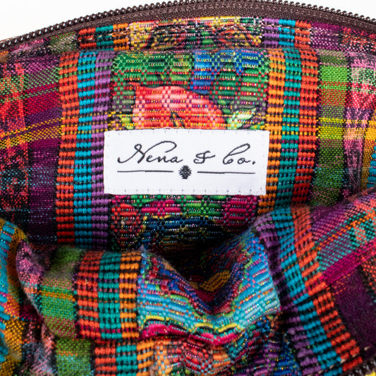 WANDER CROSSBODY SET - OOAK HUIPIL - HONEY - NO. 201185