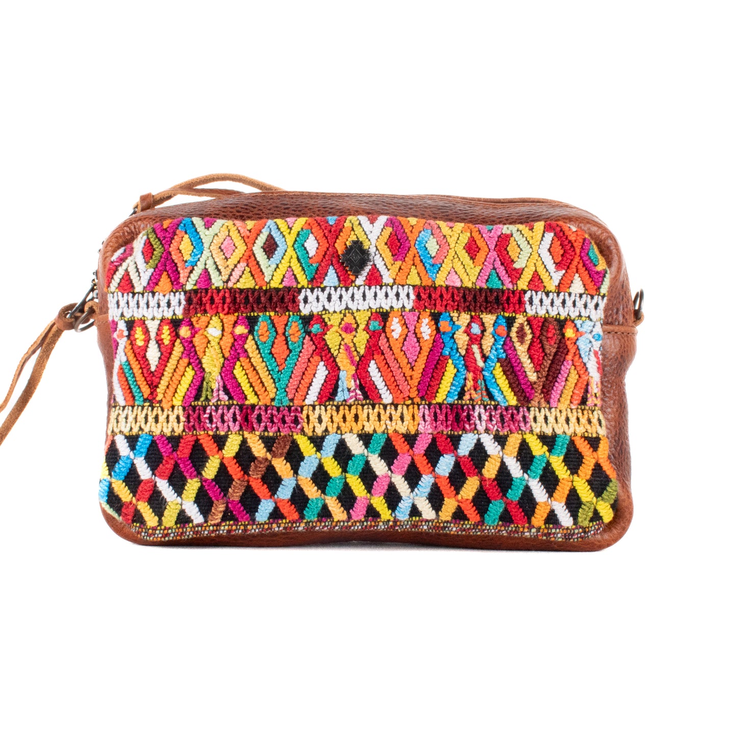 WANDER CROSSBODY SET - OOAK HUIPIL - HONEY - NO. 201185
