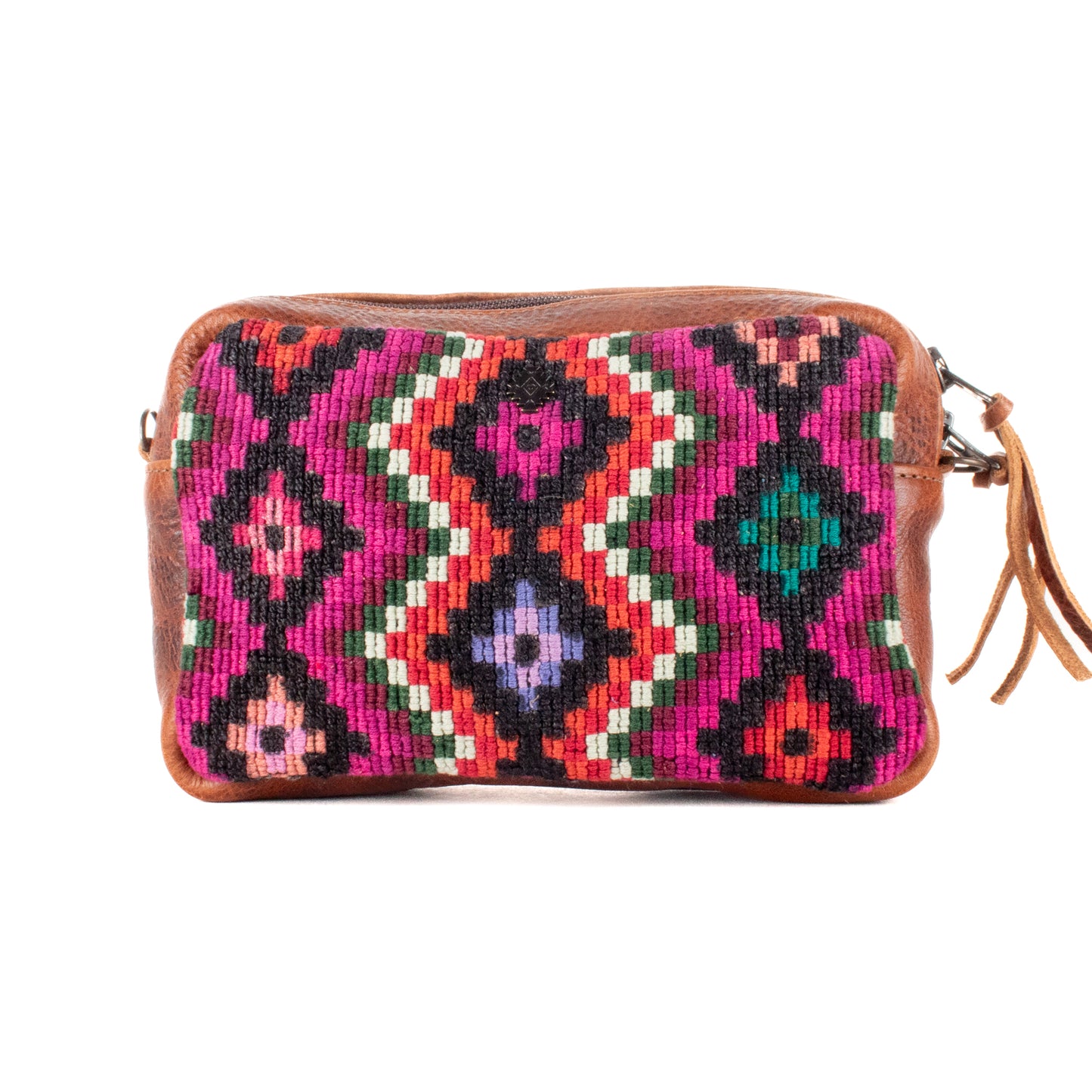WANDER CROSSBODY SET - OOAK HUIPIL - HONEY - NO. 201186