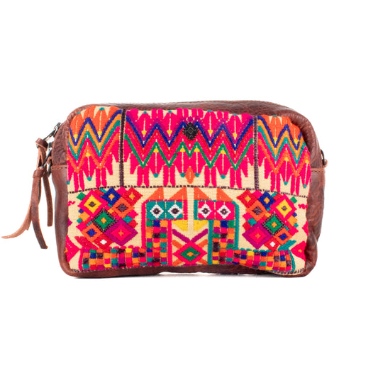 WANDER CROSSBODY SET - OOAK HUIPIL - COPPER - NO. 201198