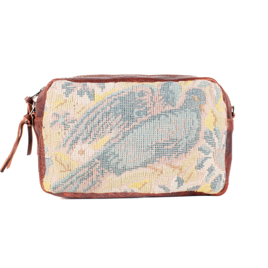 WANDER CROSSBODY SET - OOAK HUIPIL - COPPER - NO. 201199
