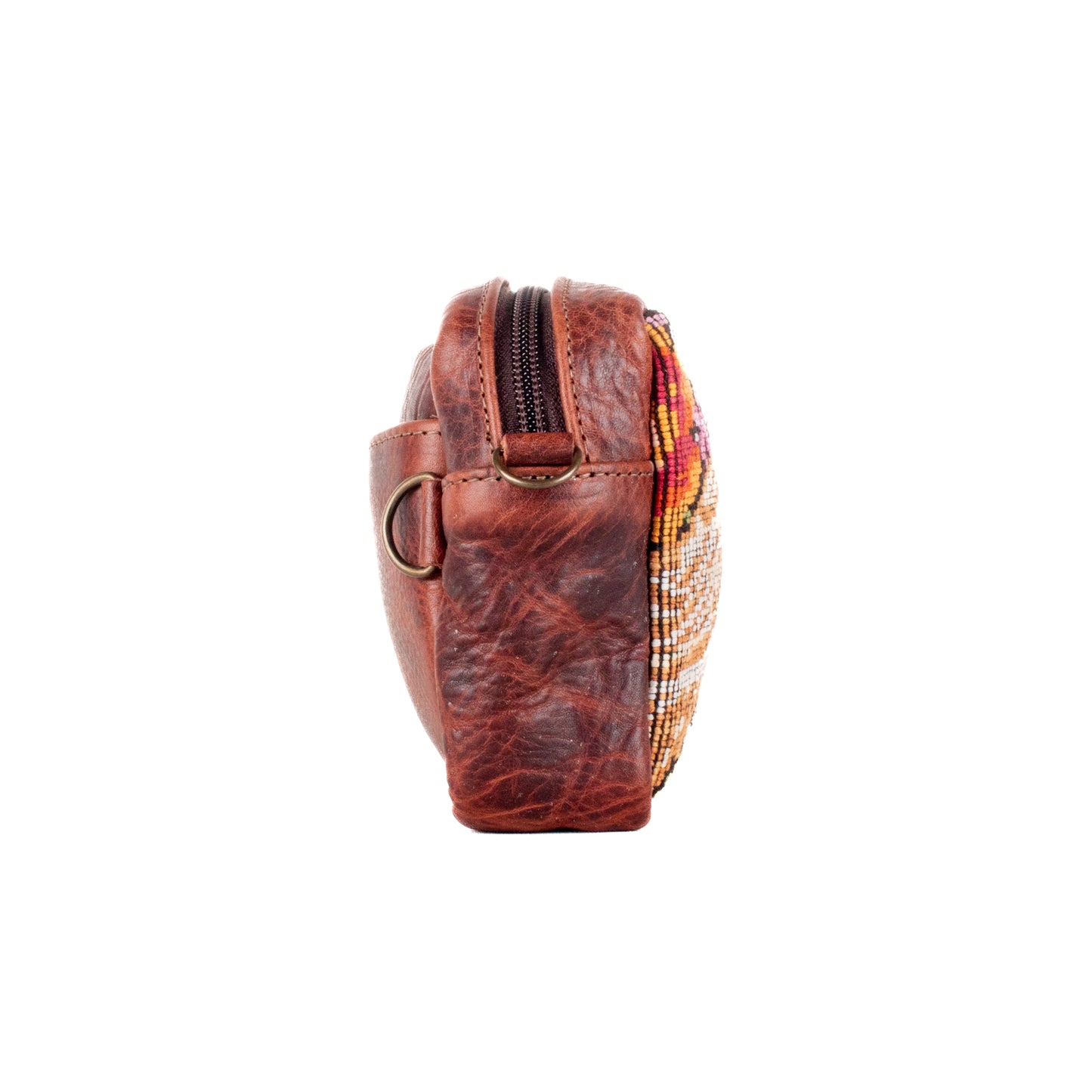 WANDER CROSSBODY SET - OOAK HUIPIL - COPPER - NO. 201201