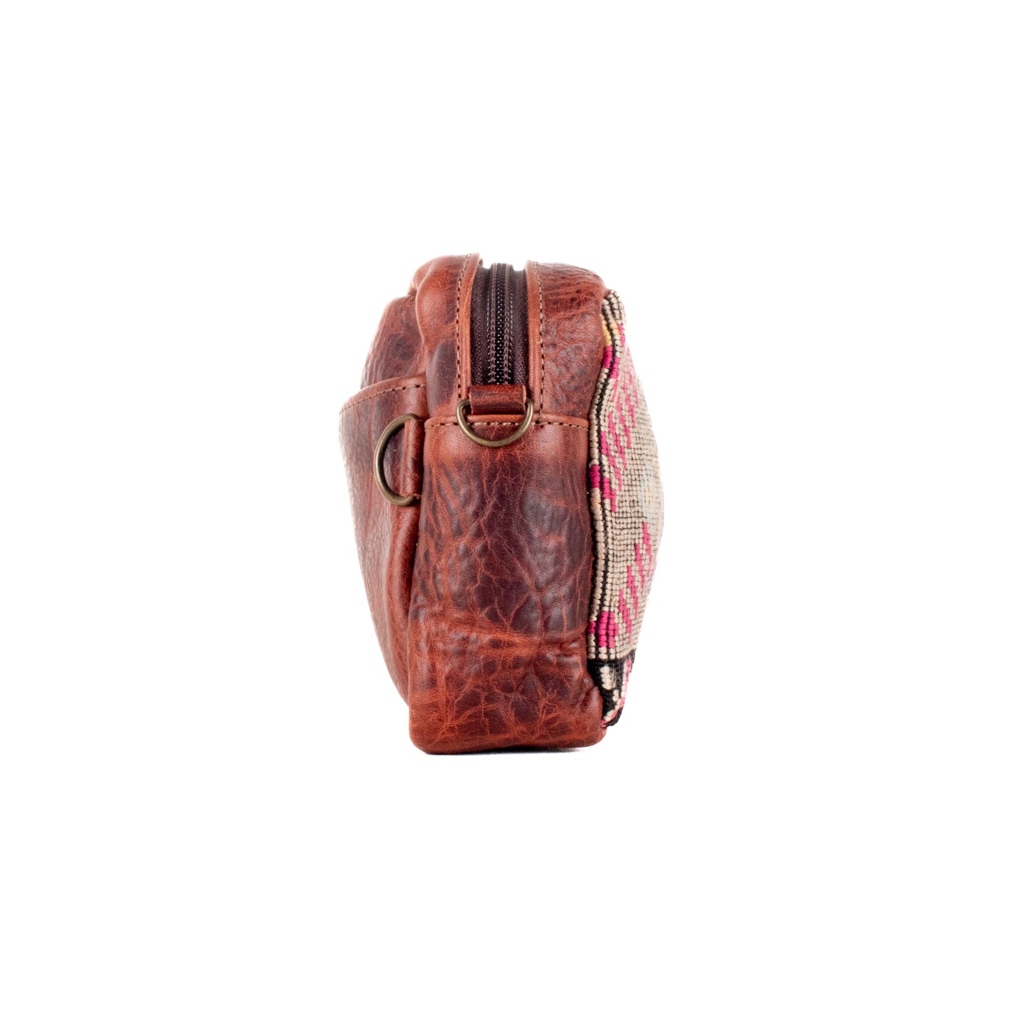 WANDER CROSSBODY SET - OOAK HUIPIL - COPPER - NO. 201202