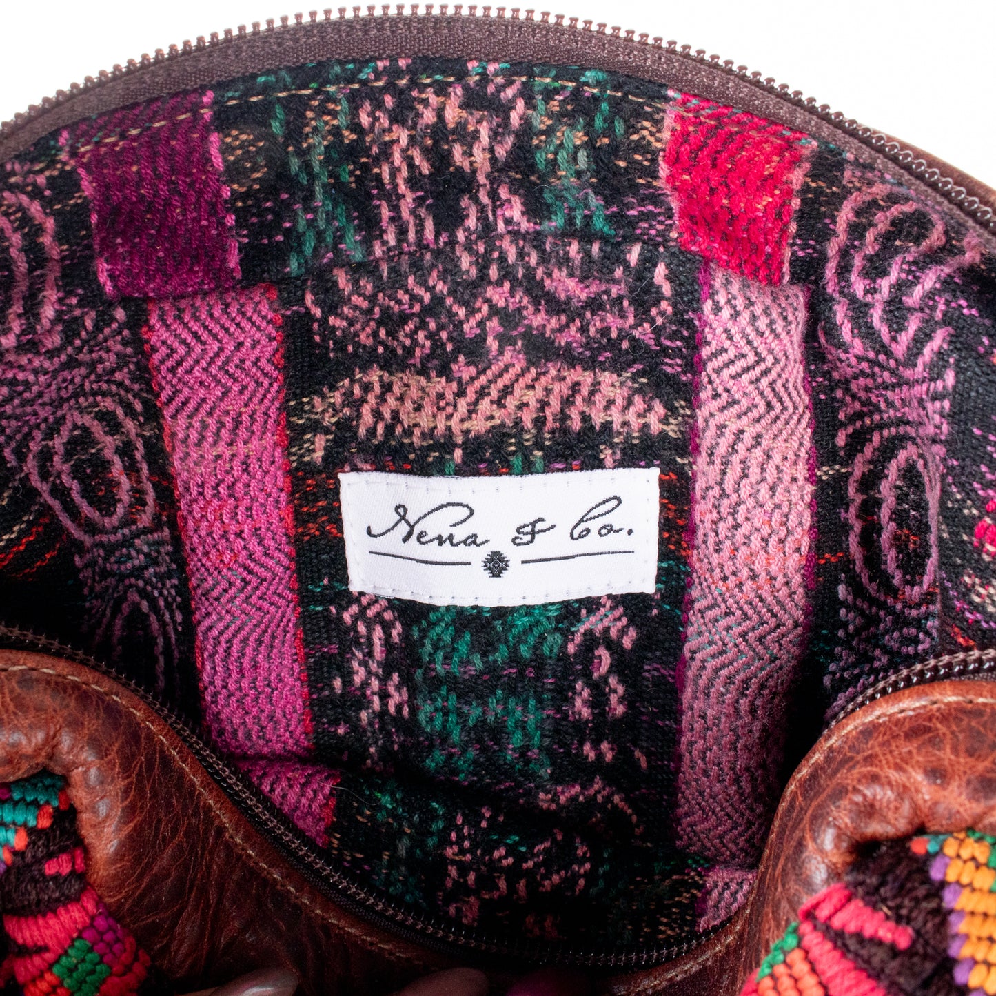 WANDER CROSSBODY SET - OOAK HUIPIL - COPPER - NO. 201203