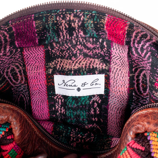 WANDER CROSSBODY SET - OOAK HUIPIL - COPPER - NO. 201203
