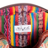 WANDER CROSSBODY SET - OOAK HUIPIL - COPPER - NO. 201205