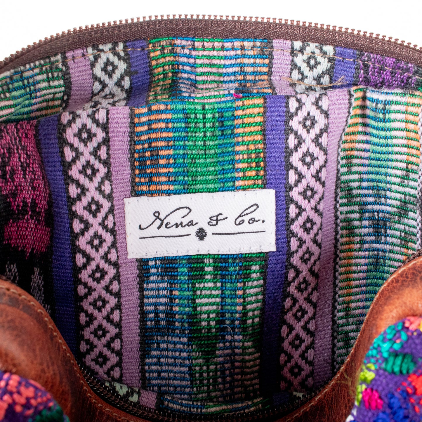 WANDER CROSSBODY SET - OOAK HUIPIL - COPPER - NO. 201206