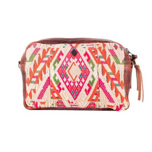 WANDER CROSSBODY SET - OOAK HUIPIL - COPPER - NO. 201207