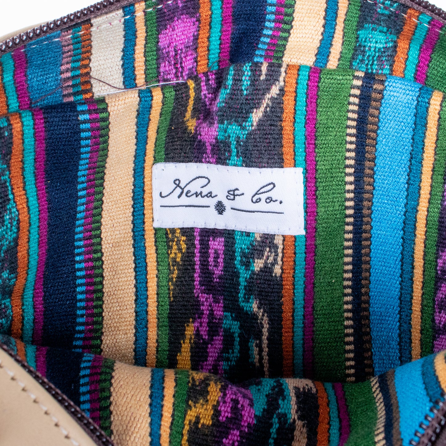 WANDER CROSSBODY SET - OOAK HUIPIL - BUTTER - NO. 201209