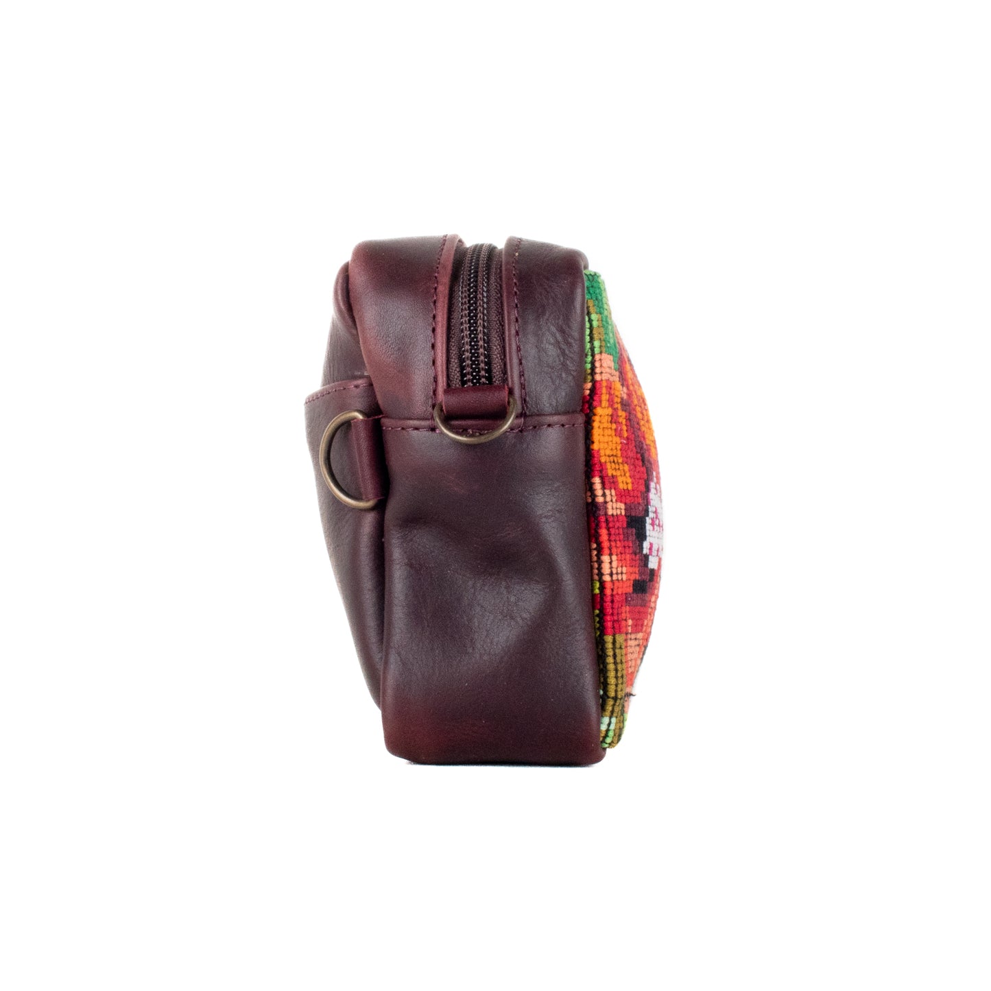 WANDER CROSSBODY SET - OOAK HUIPIL - VINO TINTO - NO. 201210