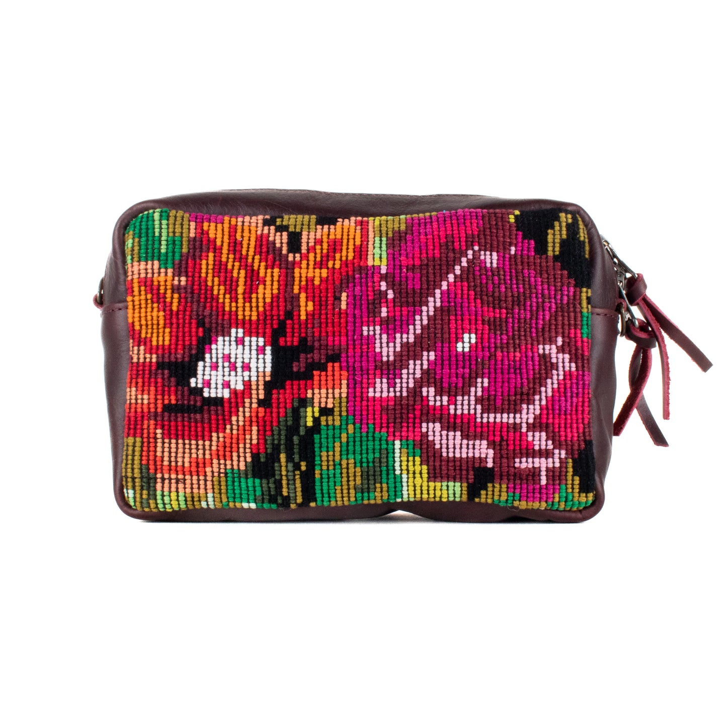 WANDER CROSSBODY SET - OOAK HUIPIL - VINO TINTO - NO. 201210