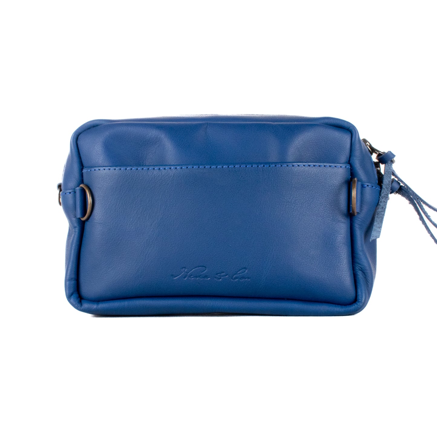 WANDER CROSSBODY SET - OOAK HUIPIL - COBALT - NO. 201212