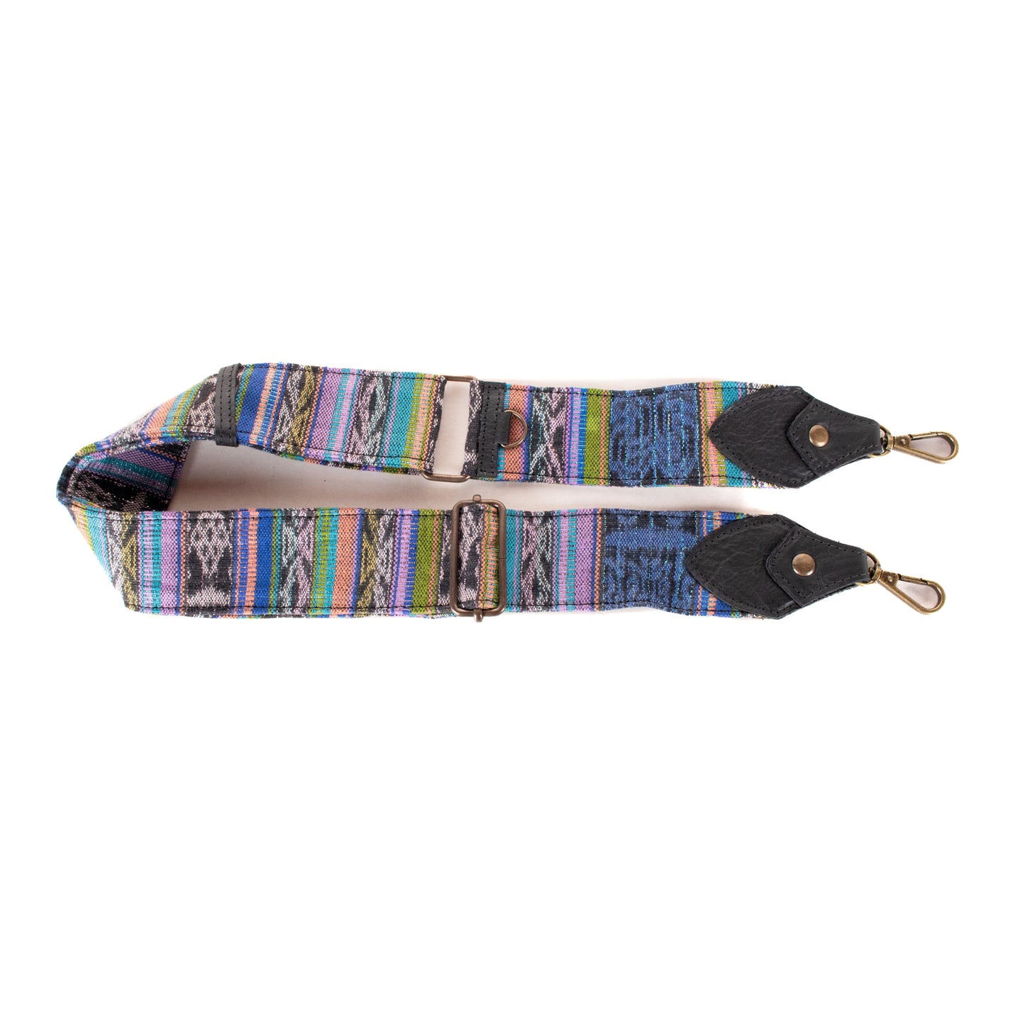 WANDER CROSSBODY SET - OOAK HUIPIL - BLACK - NO. 201213