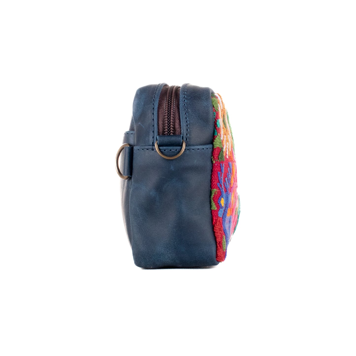 WANDER CROSSBODY SET - OOAK HUIPIL - NAVY - NO. 201215