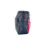 WANDER CROSSBODY SET - OOAK HUIPIL - NAVY - NO. 201216