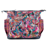 BEATRIZ CDB + DIAMANTE STRAP - H&S BIRDS - NAVY - NO. 201228