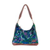 SMALL PENELOPE BAG - H&S EMBROIDERED BIRDS - COPPER - NO. 201238