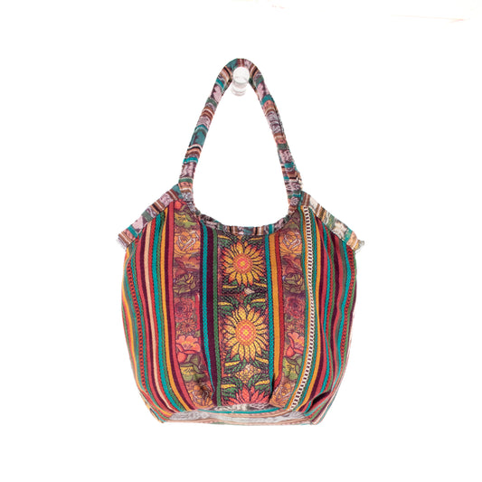 SMALL VOYAGER BAG - TWO TONE CORTE - NO. 201294