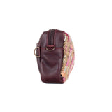 WANDER CROSSBODY SET - OOAK HUIPIL - VINO TINTO - NO. 201421