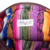 WANDER CROSSBODY SET - OOAK HUIPIL - VINO TINTO - NO. 201422