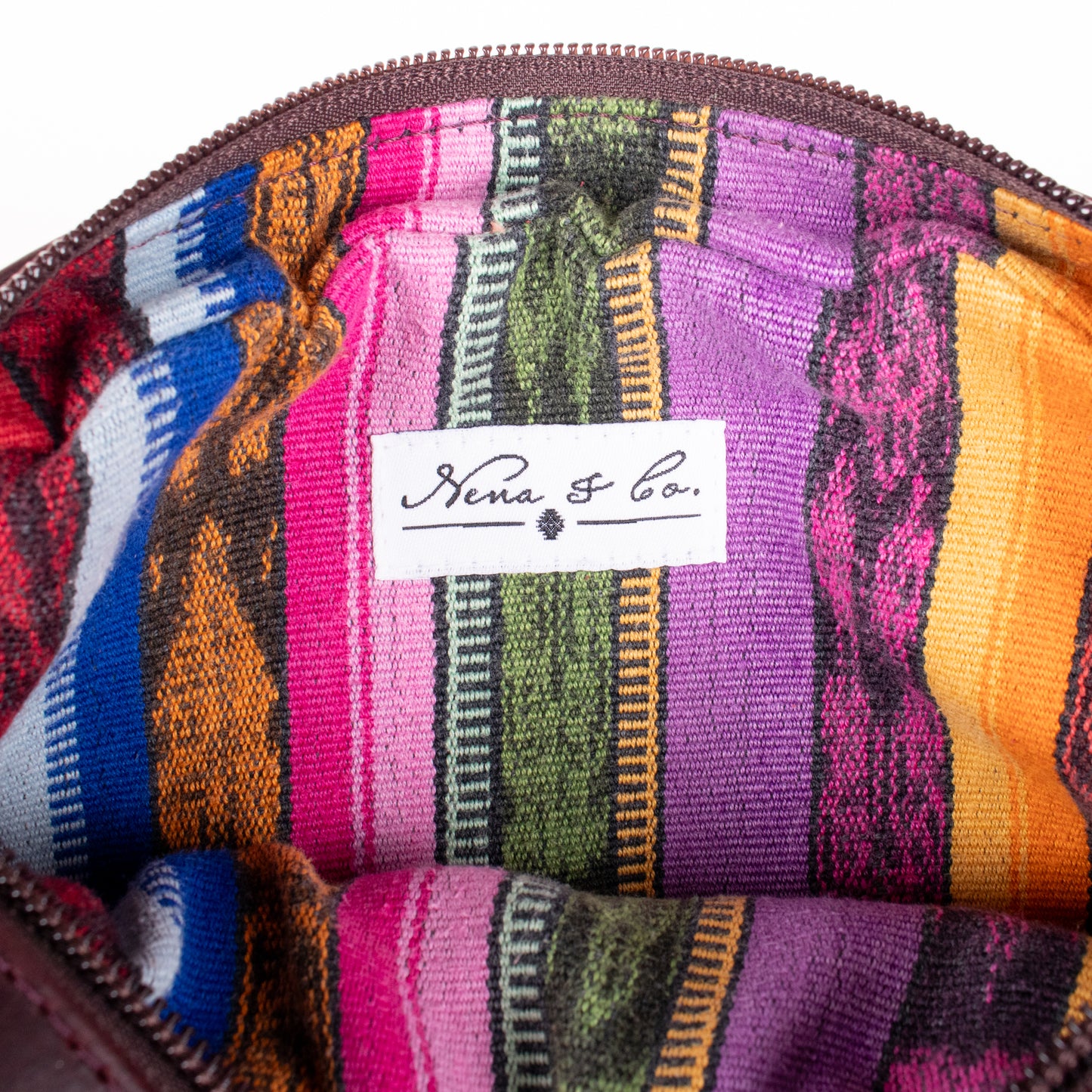WANDER CROSSBODY SET - OOAK HUIPIL - VINO TINTO - NO. 201422