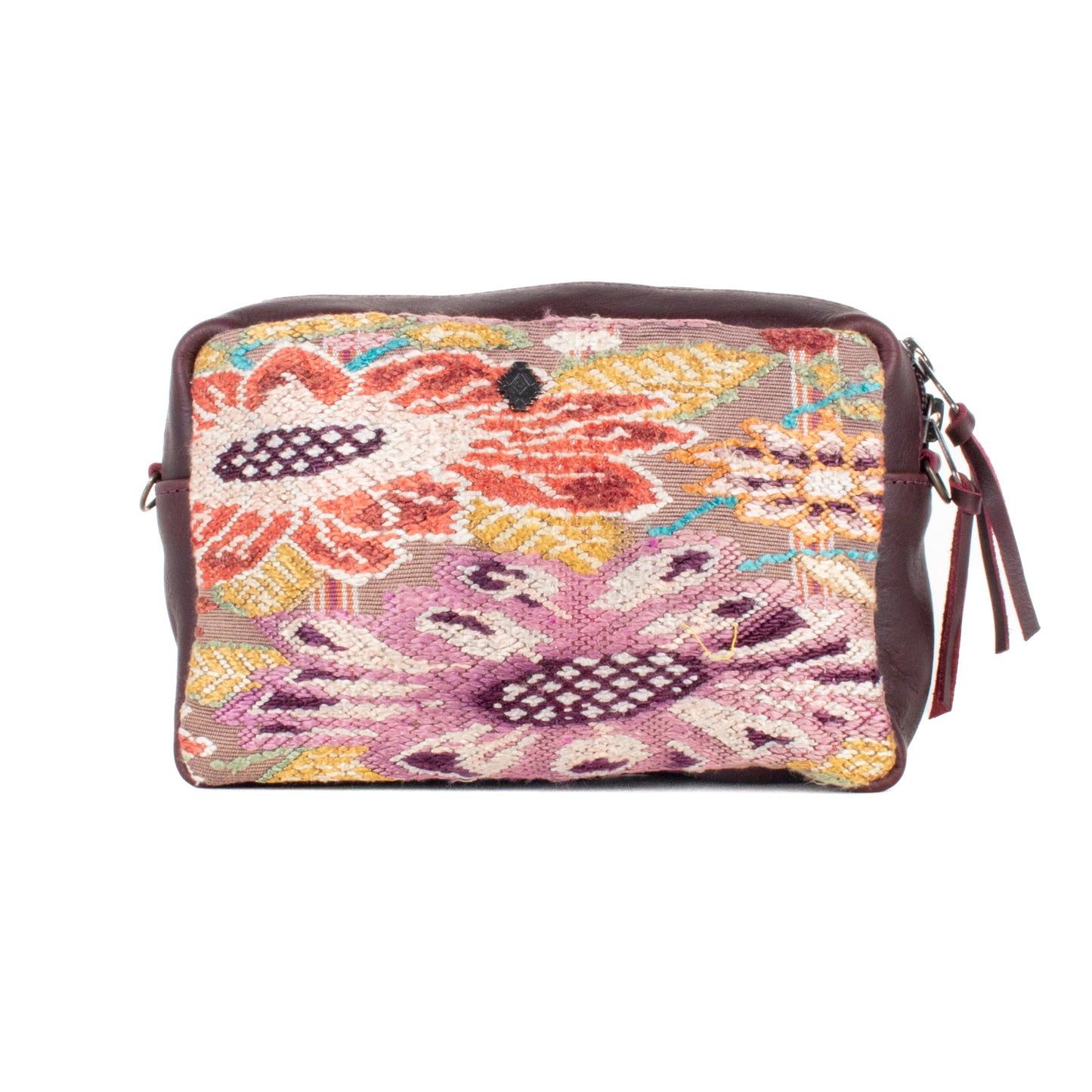 WANDER CROSSBODY SET - OOAK HUIPIL - VINO TINTO - NO. 201423