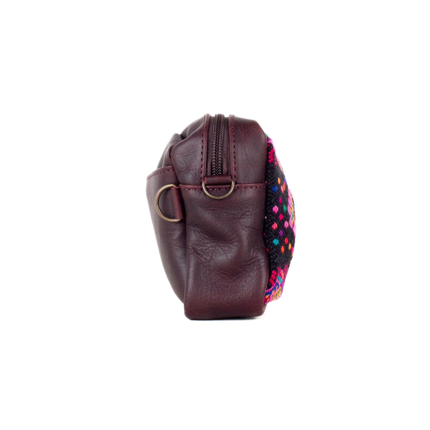 WANDER CROSSBODY SET - OOAK HUIPIL - VINO TINTO - NO. 201424