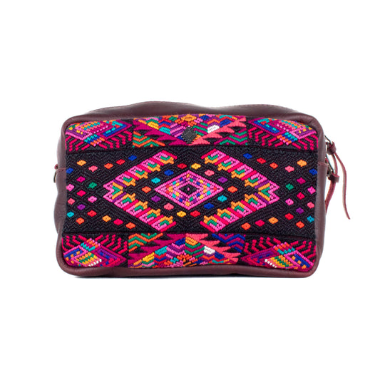 WANDER CROSSBODY SET - OOAK HUIPIL - VINO TINTO - NO. 201424