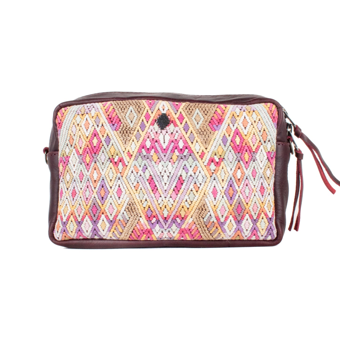 WANDER CROSSBODY SET - OOAK HUIPIL - VINO TINTO - NO. 201425