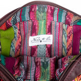 WANDER CROSSBODY SET - OOAK HUIPIL - VINO TINTO - NO. 201426