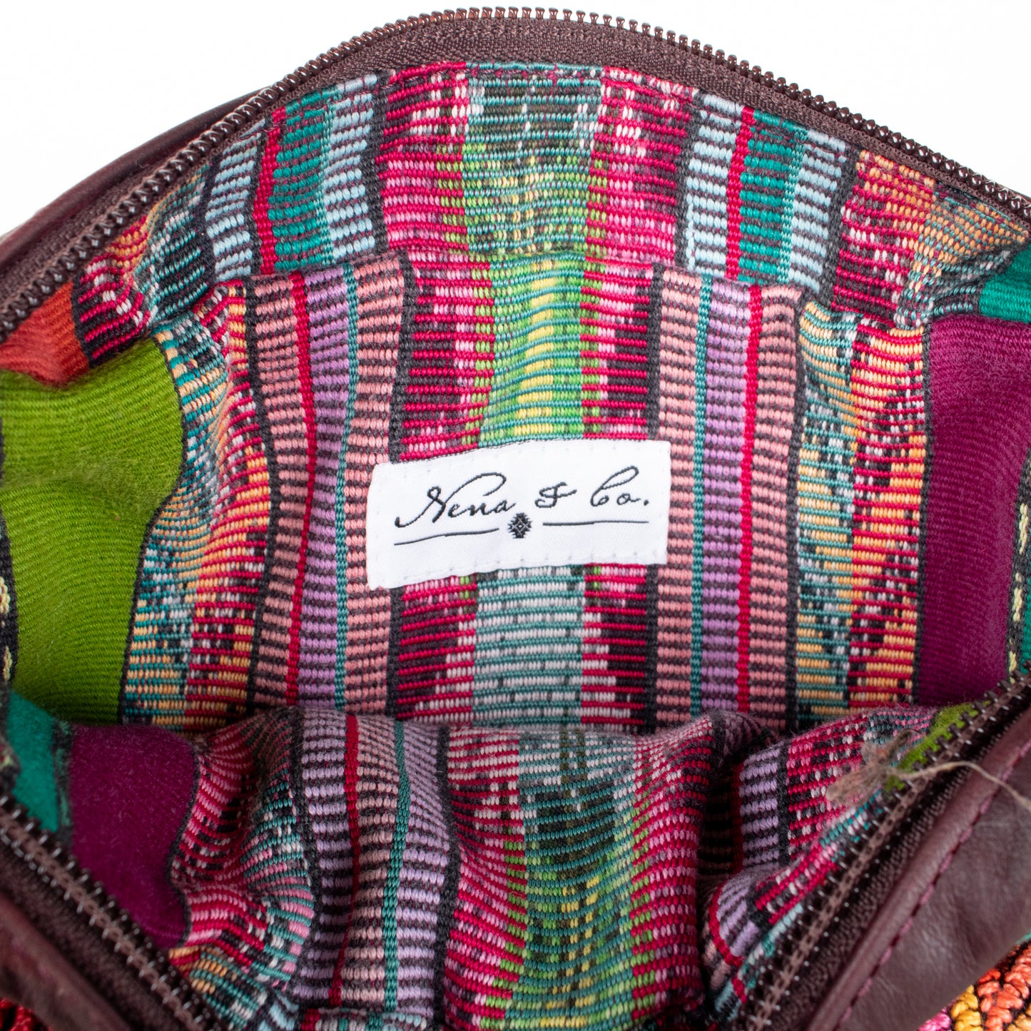 WANDER CROSSBODY SET - OOAK HUIPIL - VINO TINTO - NO. 201426