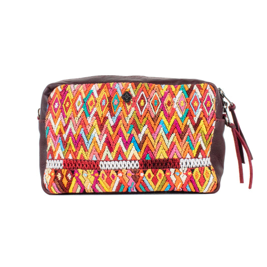 WANDER CROSSBODY SET - OOAK HUIPIL - VINO TINTO - NO. 201426
