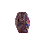 WANDER CROSSBODY SET - OOAK HUIPIL - VINO TINTO - NO. 201427