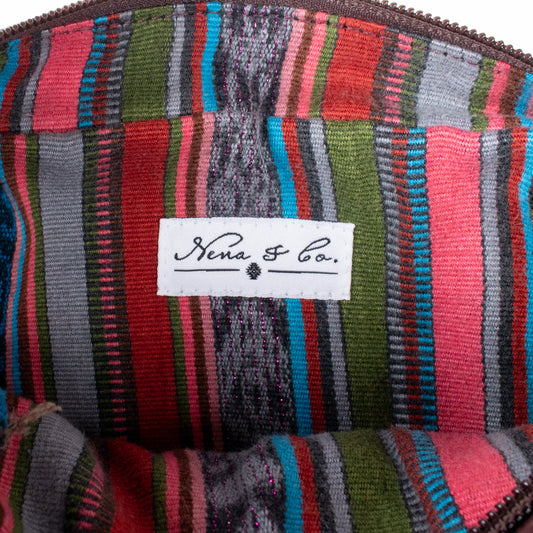 WANDER CROSSBODY SET - OOAK HUIPIL - VINO TINTO - NO. 201427