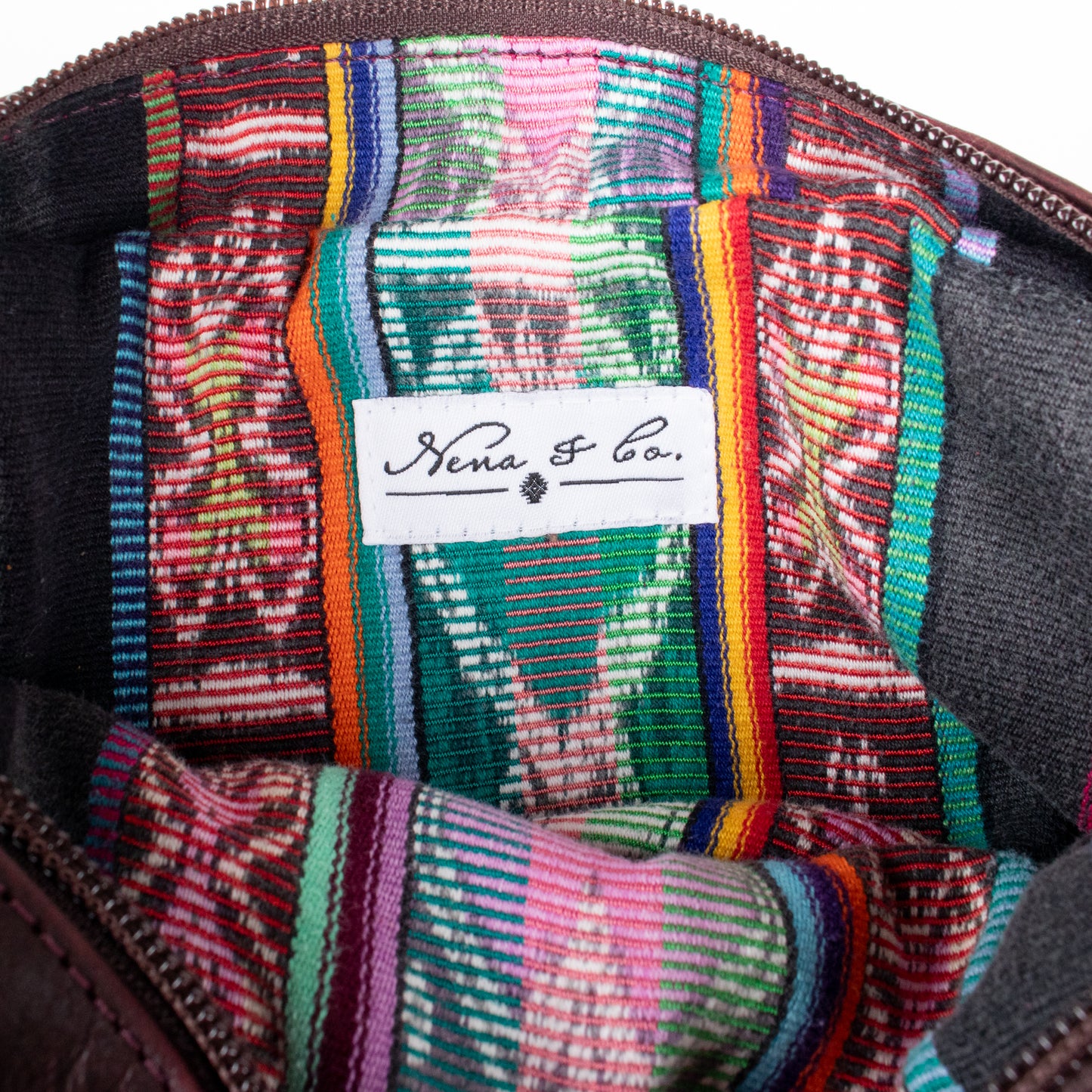 WANDER CROSSBODY SET - OOAK HUIPIL - VINO TINTO - NO. 201428