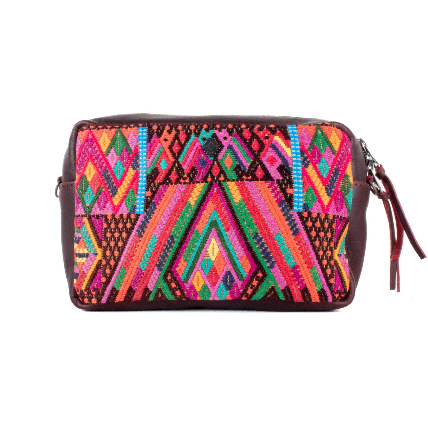 WANDER CROSSBODY SET - OOAK HUIPIL - VINO TINTO - NO. 201428