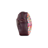 WANDER CROSSBODY SET - OOAK HUIPIL - VINO TINTO - NO. 201429