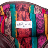 WANDER CROSSBODY SET - OOAK HUIPIL - VINO TINTO - NO. 201429