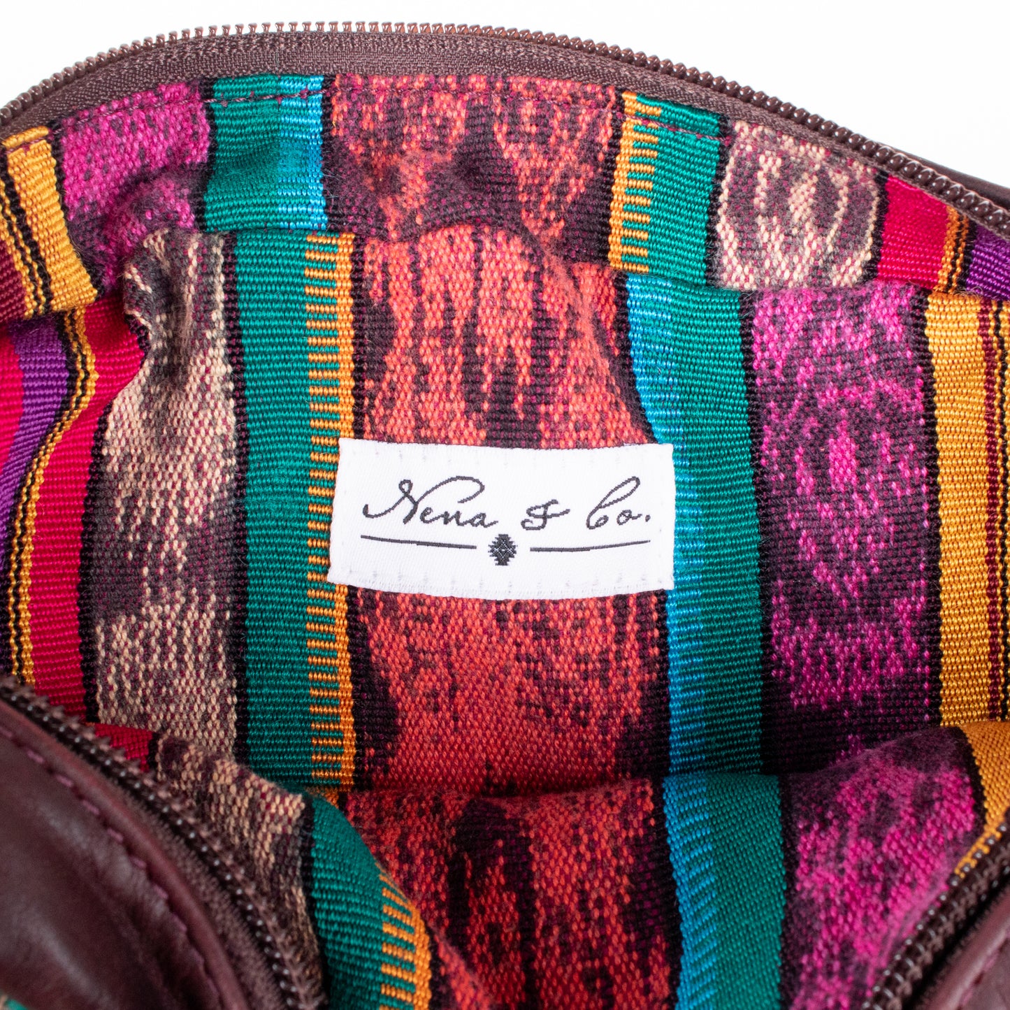 WANDER CROSSBODY SET - OOAK HUIPIL - VINO TINTO - NO. 201429