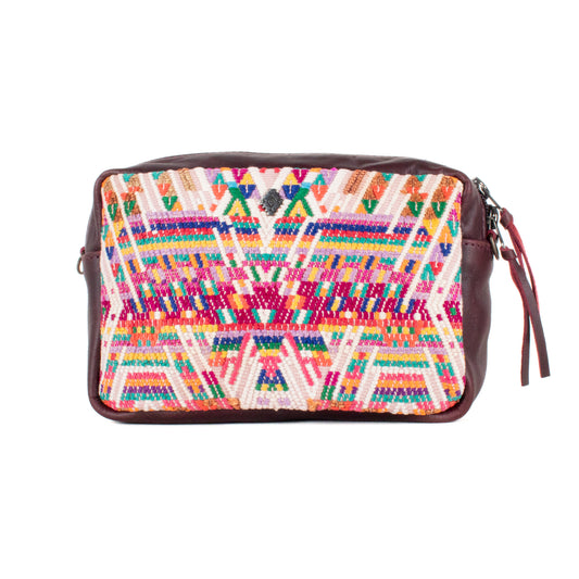 WANDER CROSSBODY SET - OOAK HUIPIL - VINO TINTO - NO. 201429