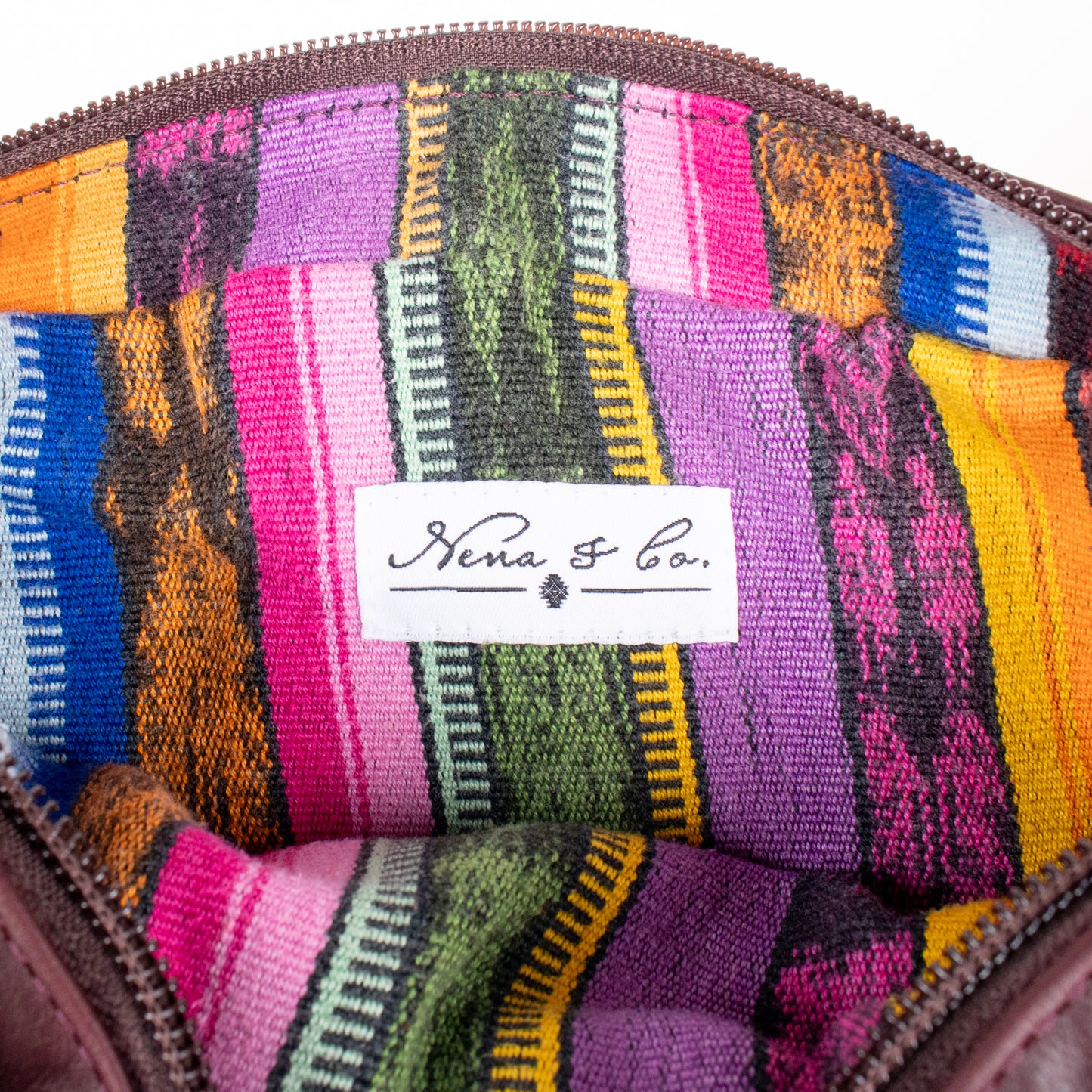 WANDER CROSSBODY SET - OOAK HUIPIL - VINO TINTO - NO. 201430