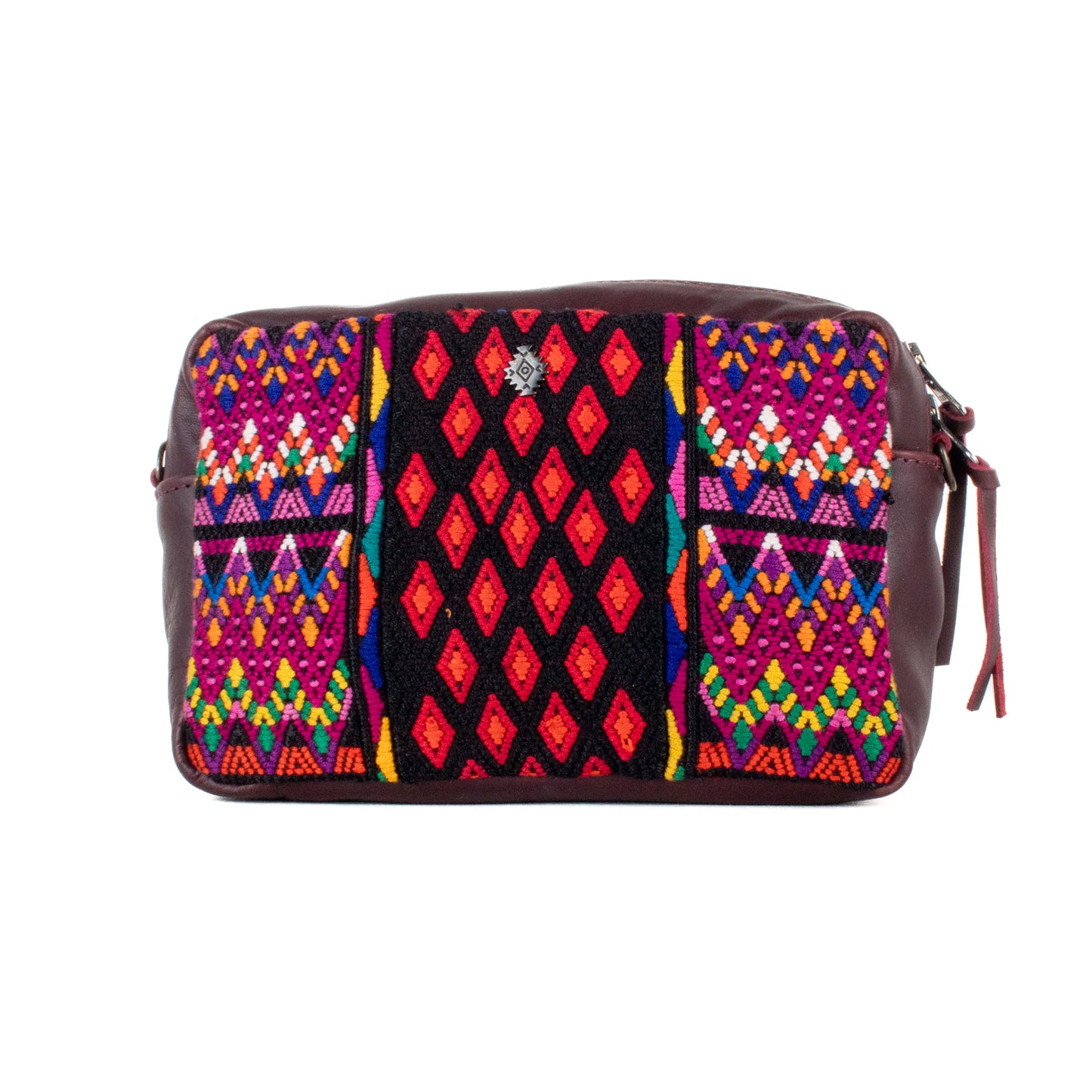 WANDER CROSSBODY SET - OOAK HUIPIL - VINO TINTO - NO. 201430