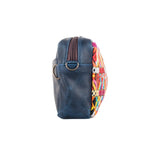 WANDER CROSSBODY SET - OOAK HUIPIL - NAVY - NO. 201432