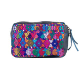 WANDER CROSSBODY SET - OOAK HUIPIL - NAVY - NO. 201433