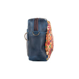 WANDER CROSSBODY SET - OOAK HUIPIL - NAVY - NO. 201435